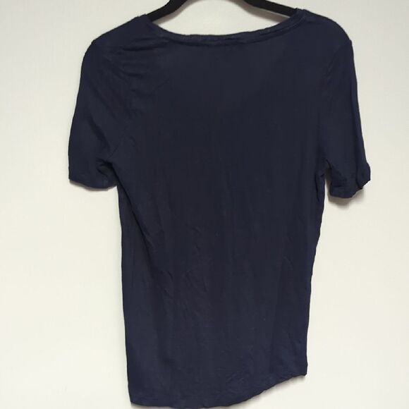 Banana Republic Blue Fitted Short Sleeve Tee - Picture 4 of 4